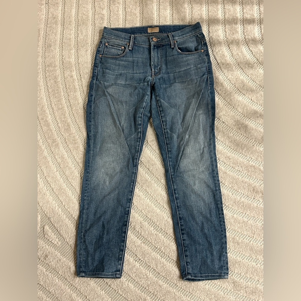 Mother Skinny Not Skinny Jeans in Blue Skies Tomorrow - Size 25 - Picture 2 of 12